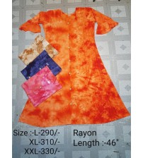 Rayon Fashion Printed Kurti